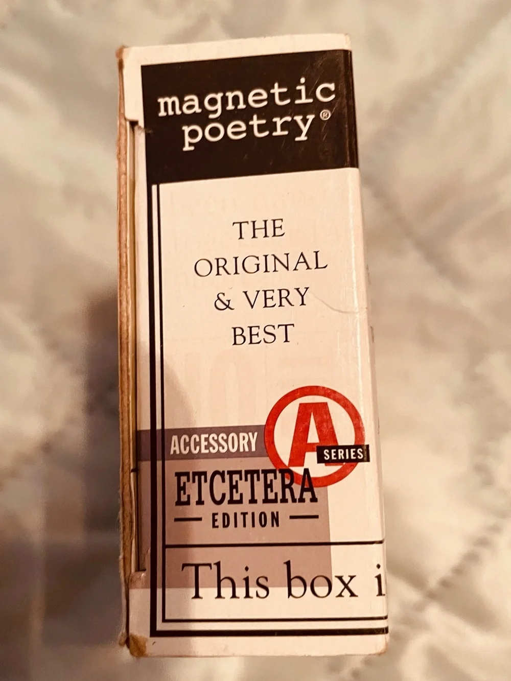 The Etcetera Edition Accessory Kit - Cream